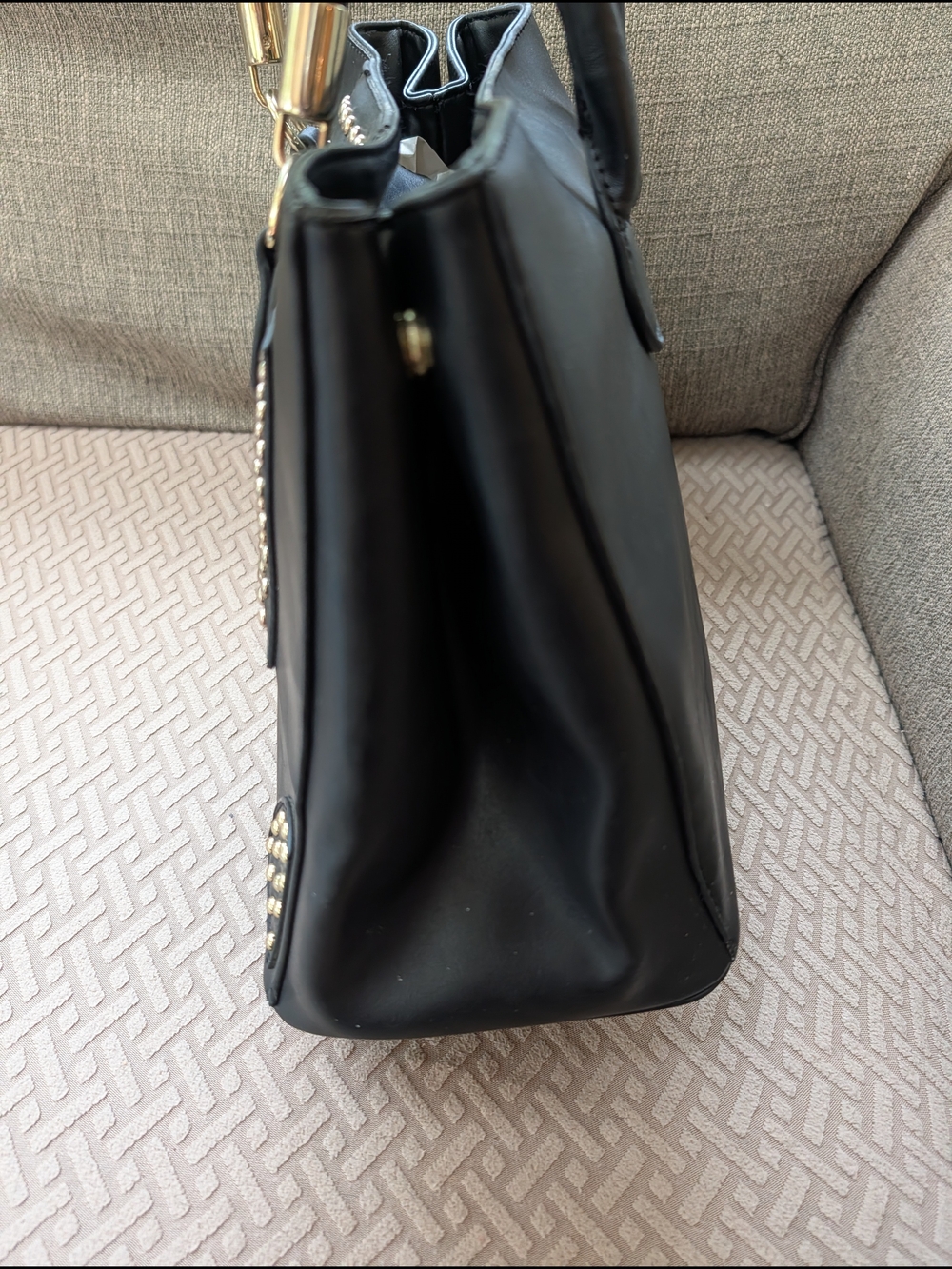 V1969 (Versace 1969 Abbigliamento Sportivo SRL Milano Italia) Studded Bag EUC - Picture 2 of 12